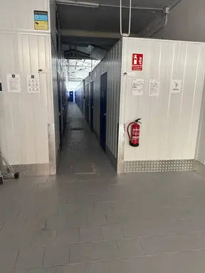Pasillo de trasteros en Torrejón de Ardoz